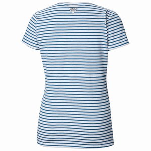 Columbia PFG Monogram™ Tee Dam Blå/Vita (CKSEX8375)